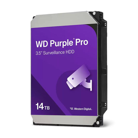Western Digital 14TB Purple 3.5inch Surveillance Hard Drive - WD142PURP Western Digital