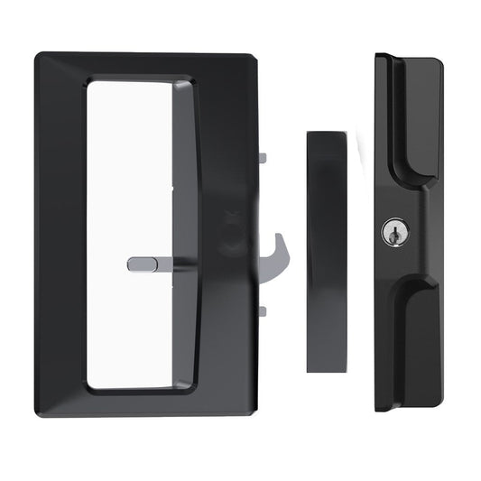 Austral Yarra Essentials Single Beak Polymer Handle Single Cylinder 16mm Catch Matt Black - YESCSSSBLMT Austral