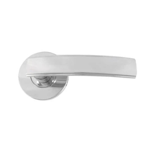 Choice Bailey Privacy Lever Set in Bright Chrome