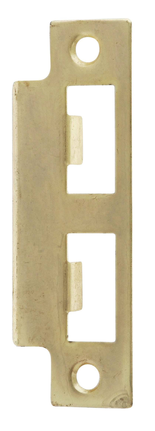 Lenlok 1309 strike plate polished brass display pack