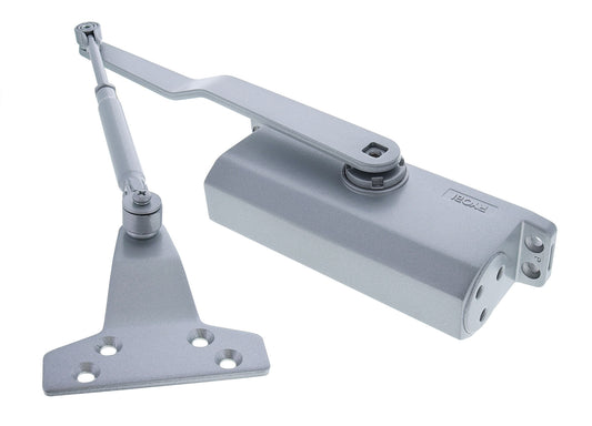 Ryobi 160 Series, Non Fire Rated, 45kg Door Closer, Hold Open Parallel Arm, Boxed, Silver