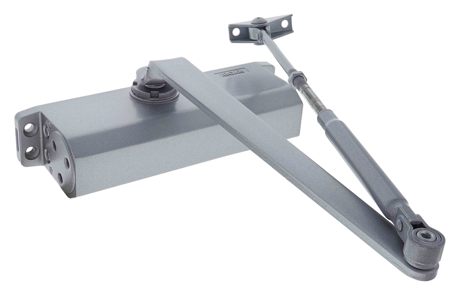 Ryobi 160 Series, Non Fire Rated, 60kg Door Closer, Hold Open Standard Arm, Boxed, Silver