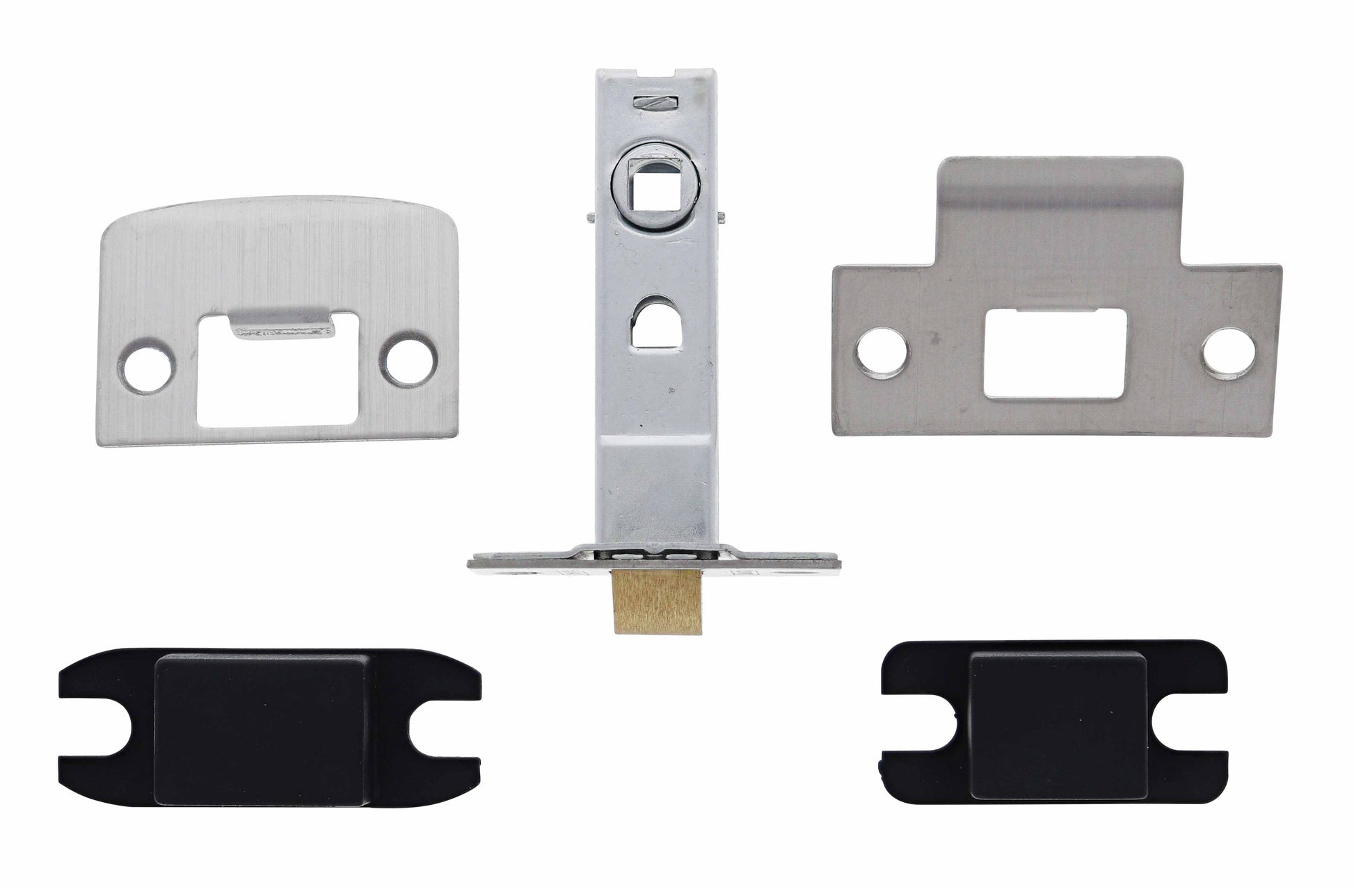 Lenlok Standard 60mm backset tubular latch, Nickle Plate