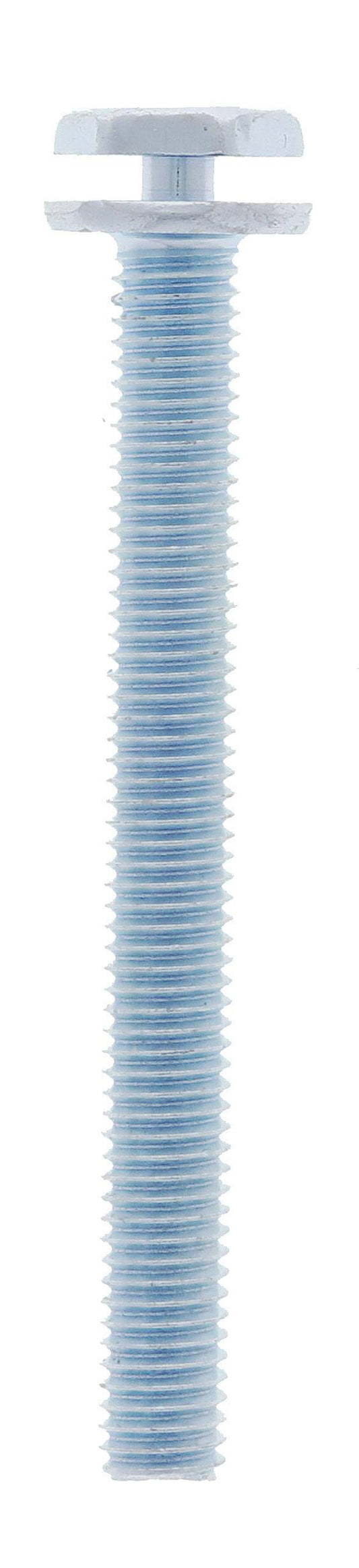 Carbine orb lock break off fixing bolt dome top zinc 4 pack