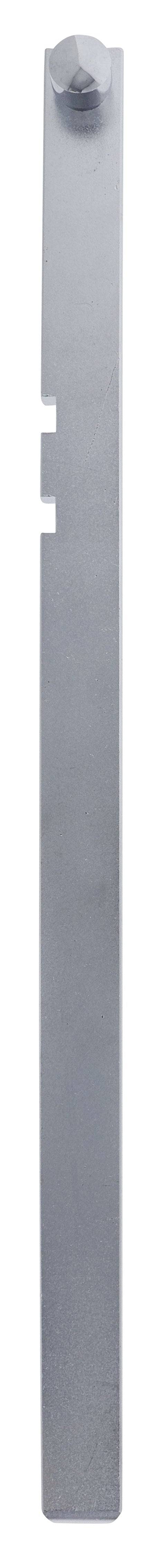 Carbine orb lock spare bolt 450mm satin chrome