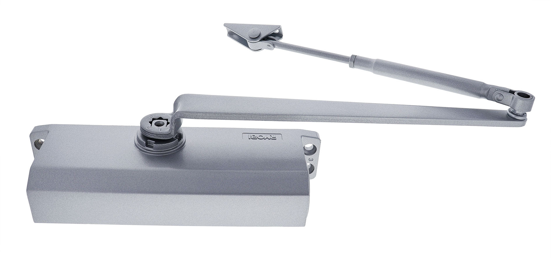 Ryobi 60 Series, Non Fire Rated, 30kg Door Closer, Standard Arm, Boxed, Silver