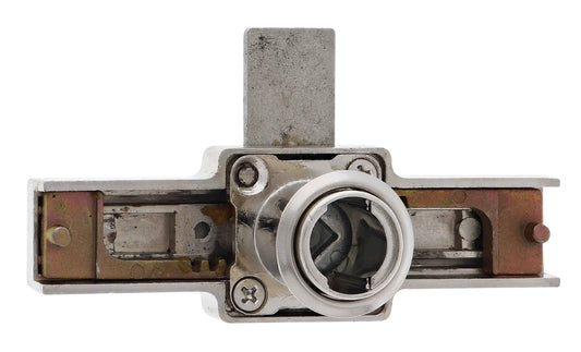 CL A-618, Long Door, Twin Lock, Surface Mounted, Nickel Silver