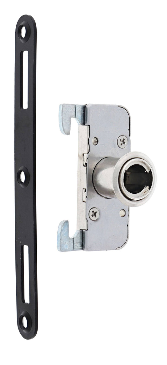 CL A-637, Single Door, Horizontal Tambour, Recessed Mounted, Nickel Silver