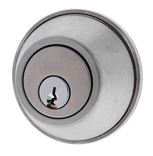 Carbine ALB series Double Cylinder Deadbolt, 60-70mm backset, C4 Keyed to Differ , Boxed, Satin Stainless Steel