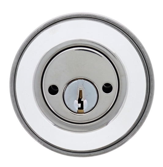 Carbine ALB series Double Cylinder Deadbolt, 60-70mm backset, TES5 Keyed to Differ , Boxed, Chrome Plate