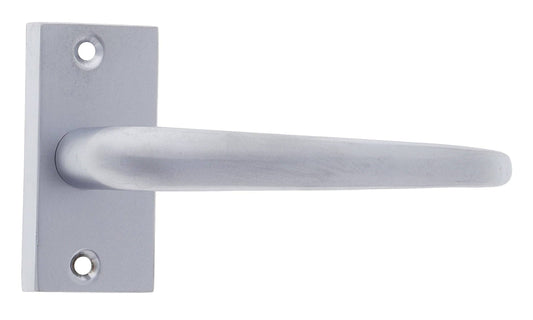 Lenlok C-702 egress lever handle satin chrome
