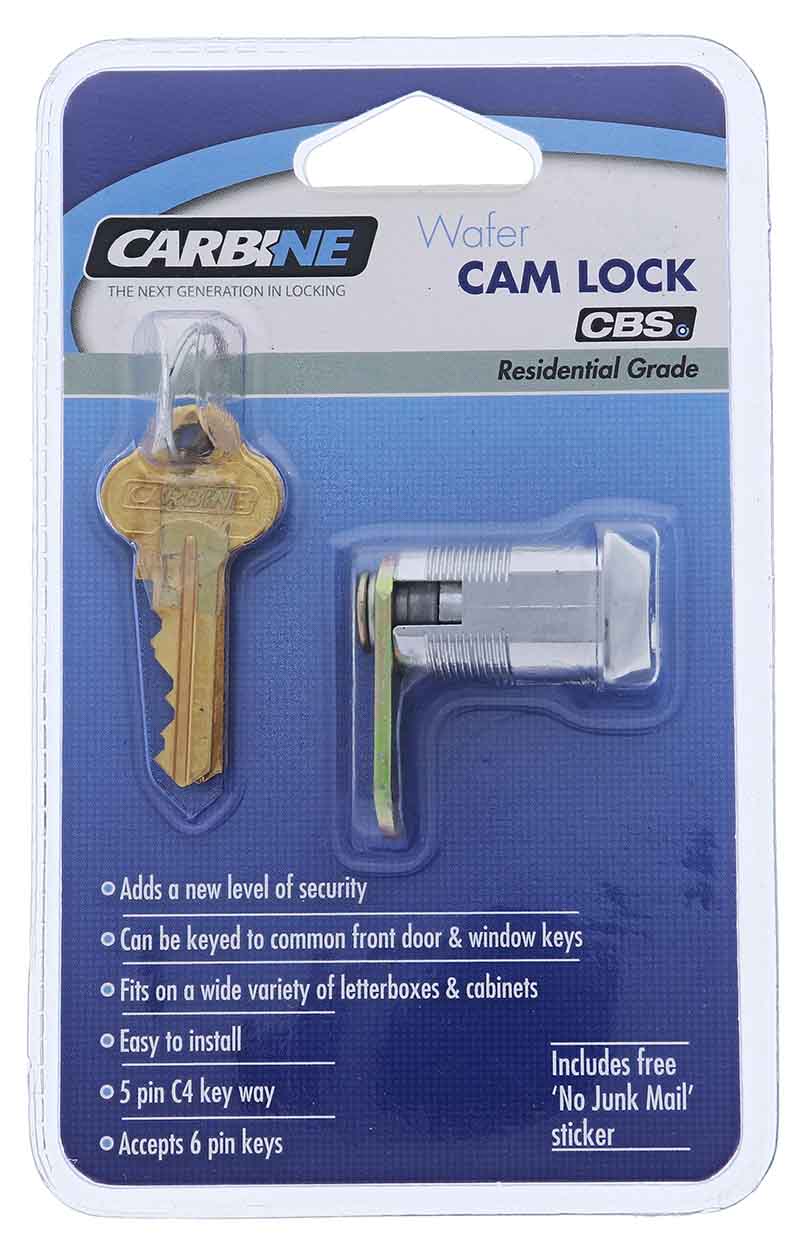 Carbine C4CL C4 Wafer Cam Lock, Keyed to Differ Display Pack