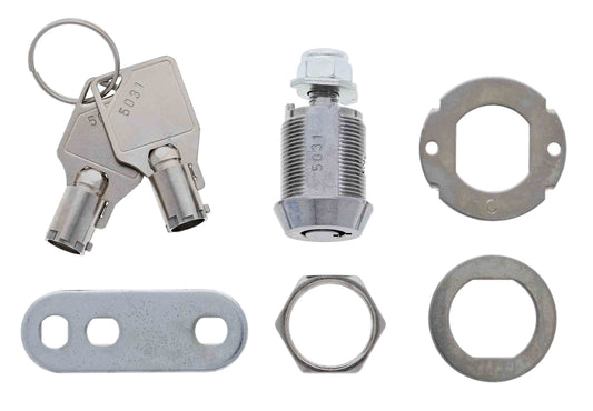 Lenlok Radial Pin 21MM Cam Lock, Keyed Alike KA002, Single position