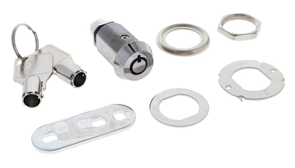 Lenlok Radial Pin 25MM Cam Lock, Keyed Alike KA001, Single position ...