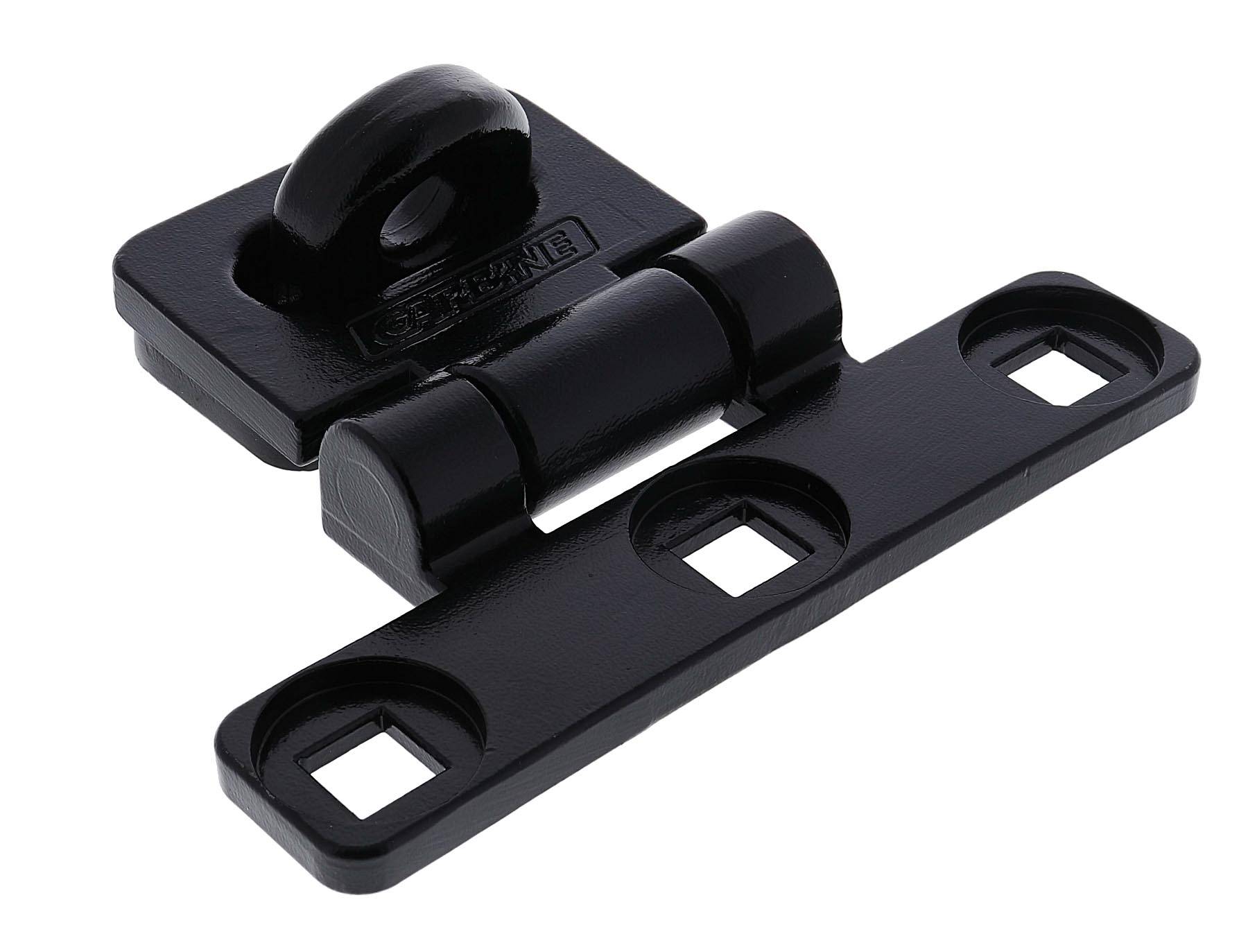 Carbine C7002 Slim fixing heavy duty hasp n staple, 120MM X 60MM suits 12mm Shackle, Boxed