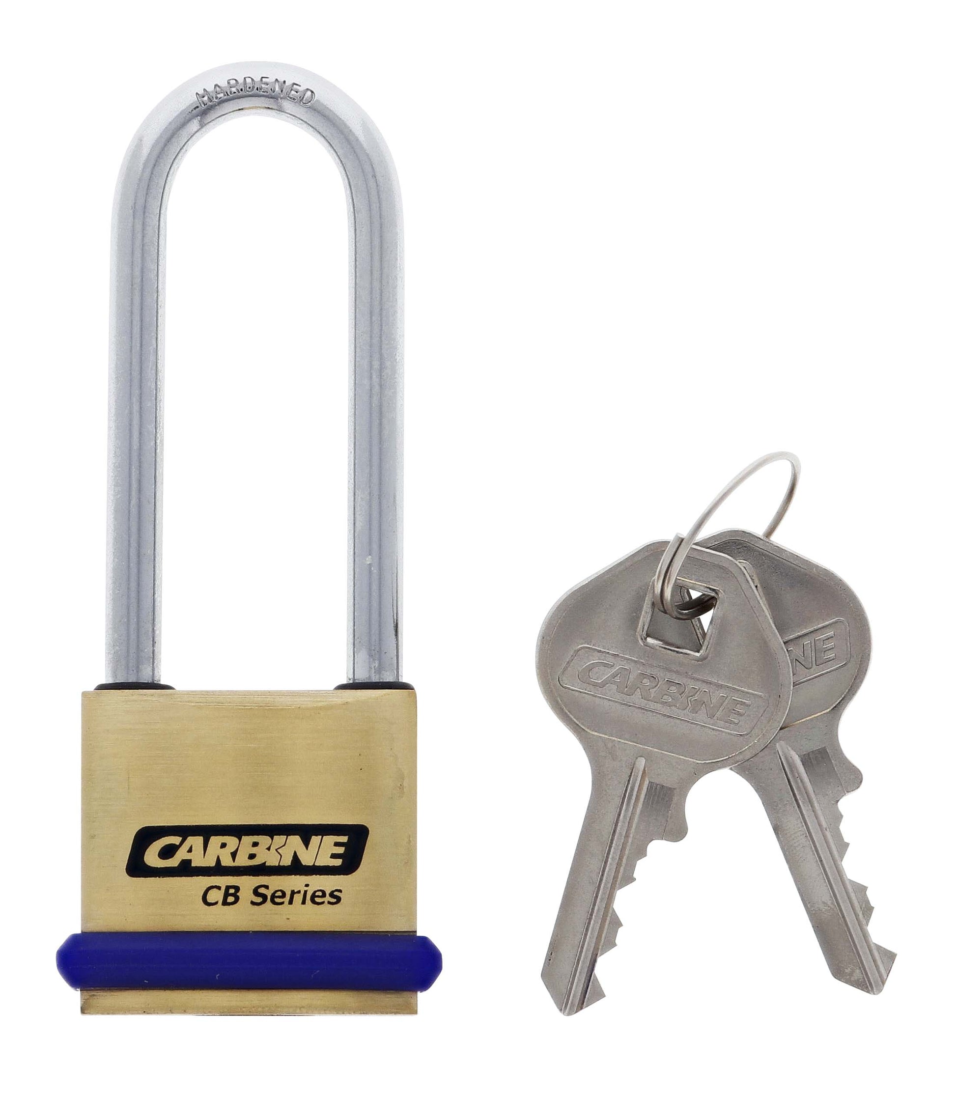 Carbine CB30 30MM Brass Padlock, 50MM x 5MM Shackle, Keyed Alike KA302, Boxed