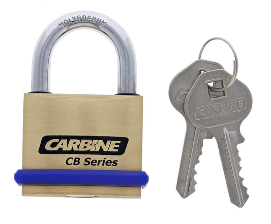 Carbine CB40 40MM Brass Padlock, 22MM x 6.3MM Shackle, Keyed to Differ , Boxed