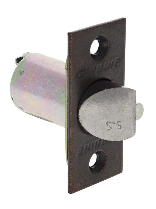 Carbine cylindrical 60mm deadlatch antique bronze