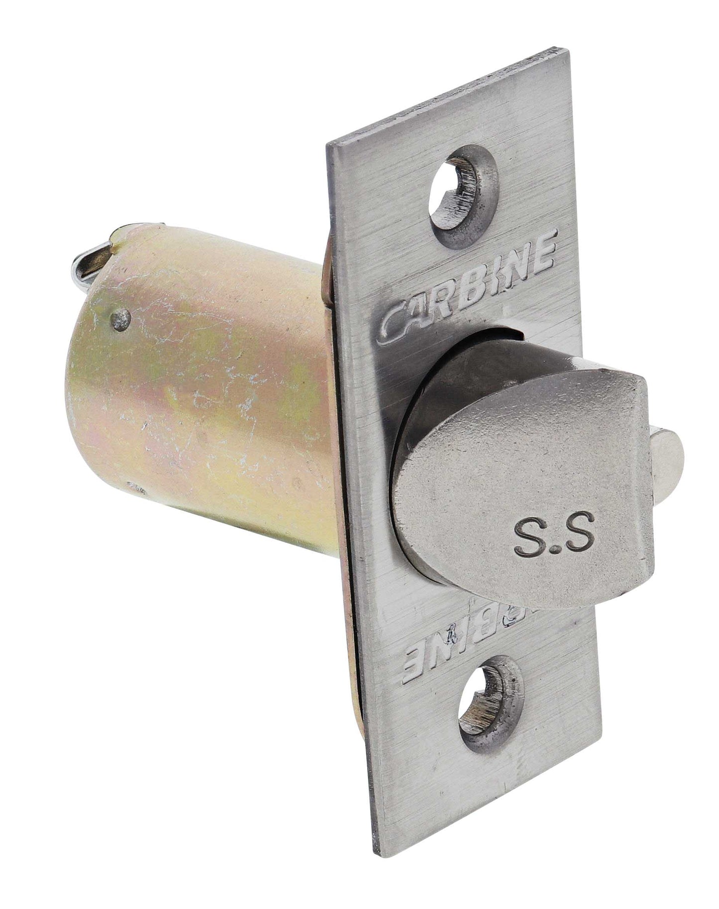 Carbine cylindrical 60mm deadlatch stainless steel