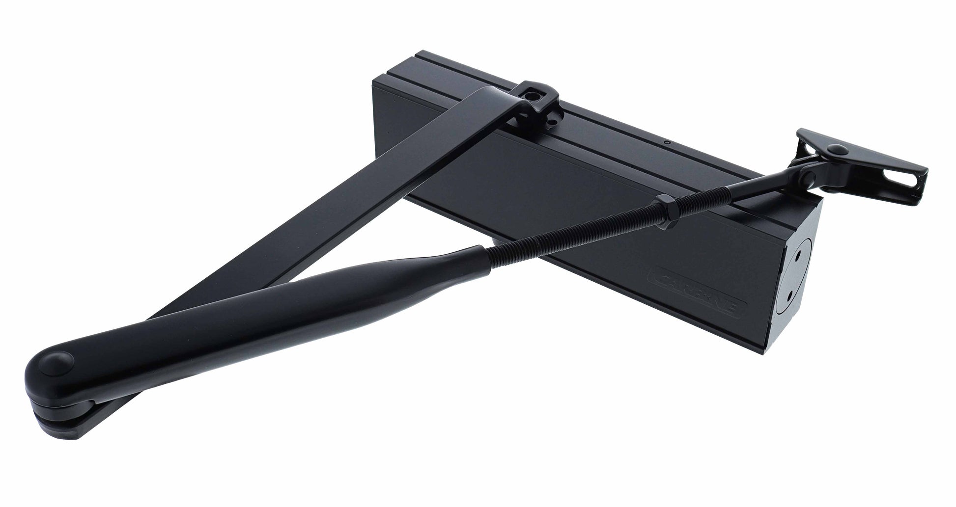 Carbine CDC-3 Radius EN2-4 40kg - 80kg door closer, Matte Black, with Backcheck