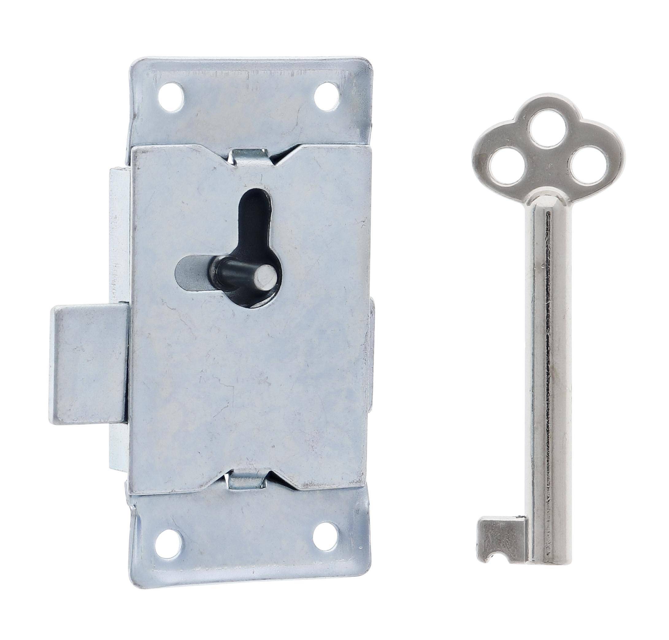 Lenlok Common Wardrobe Lock With Key - Ritefit Hardware – Harry's Door ...