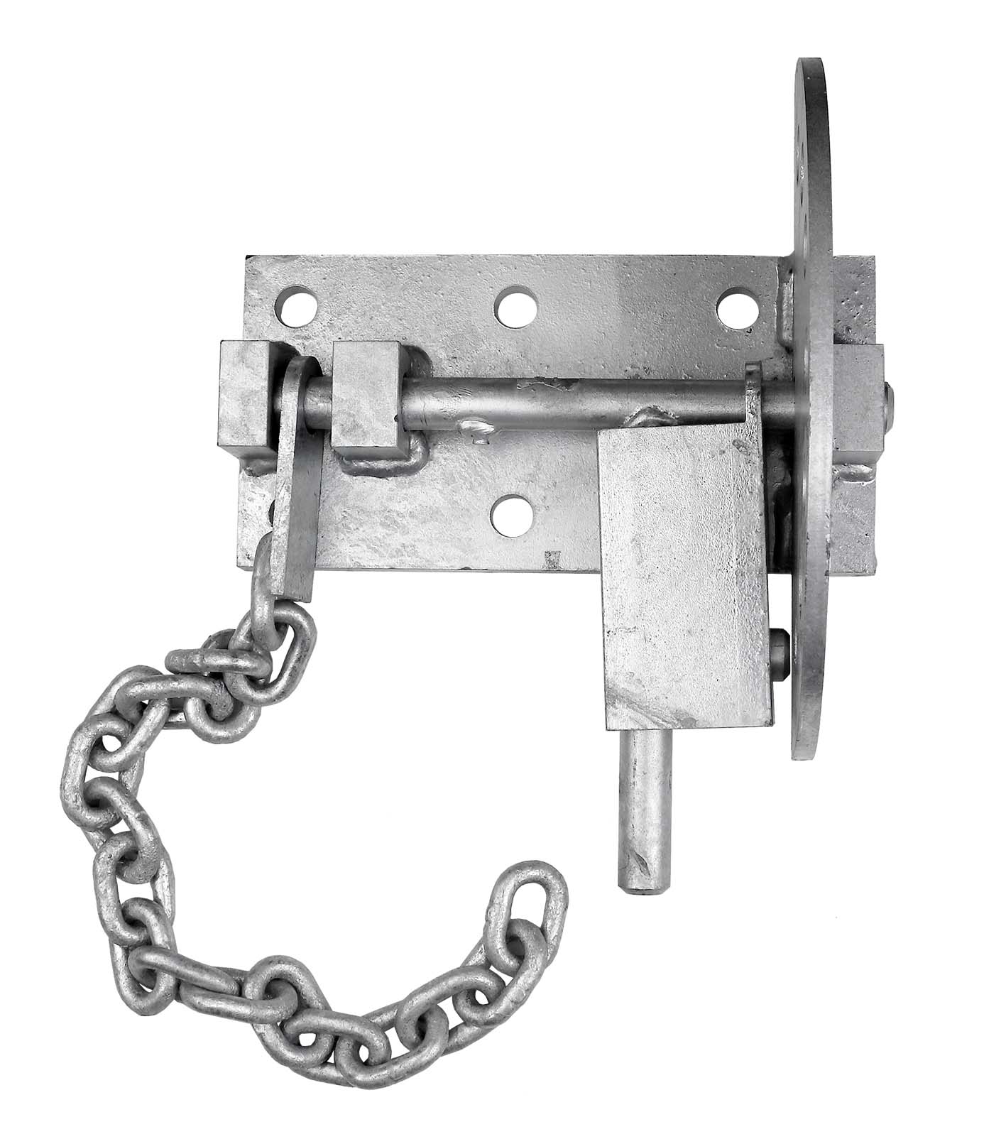 Carbine CMPS Multi Padlock 7 Hole Bolt Lock, Galvanised Steel