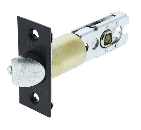 Carbine latch 60-70mm residential tiebolt matte black deadlatching