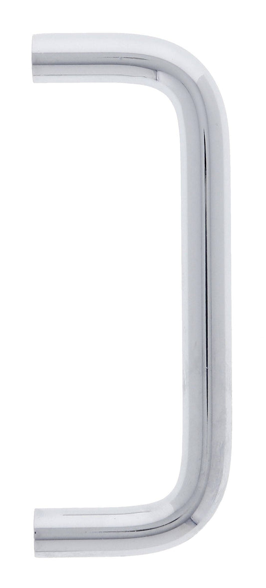 Lenlok Drawer D Handle, 76 X 8MM, Chrome Plate