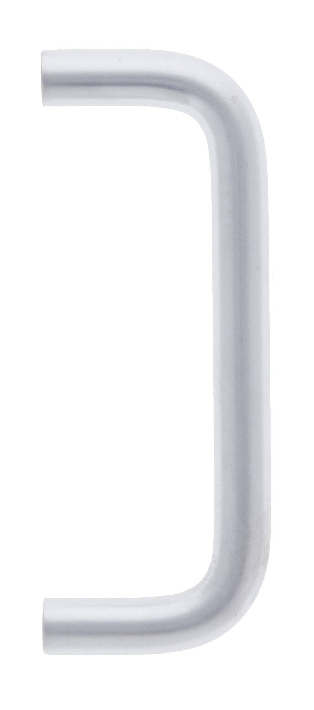 Lenlok Drawer D Handle, 76 X 8MM, Satin Chrome Plate