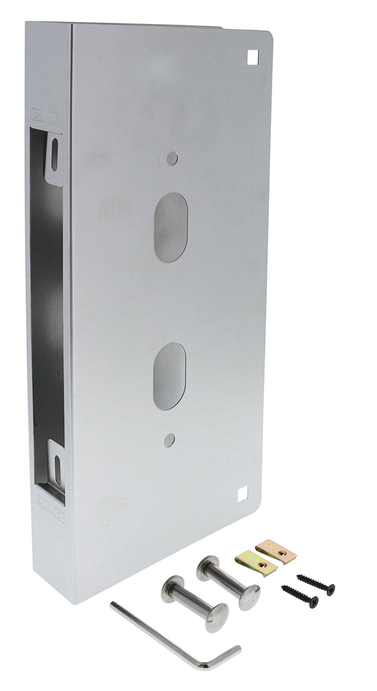Carbine DS-ML1-35 Mortice lock Door Saver Plate, Suits 35MM Door, 60mm backset, 280MM X 130MM X 0.7MM, Stainless Steel
