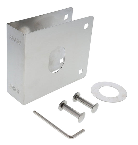 Carbine DS-RL1-40 Rim lock Door Saver Plate, Suits 40MM Door, 60mm backset, 110MM X 130MM X 0.7MM, Stainless Steel