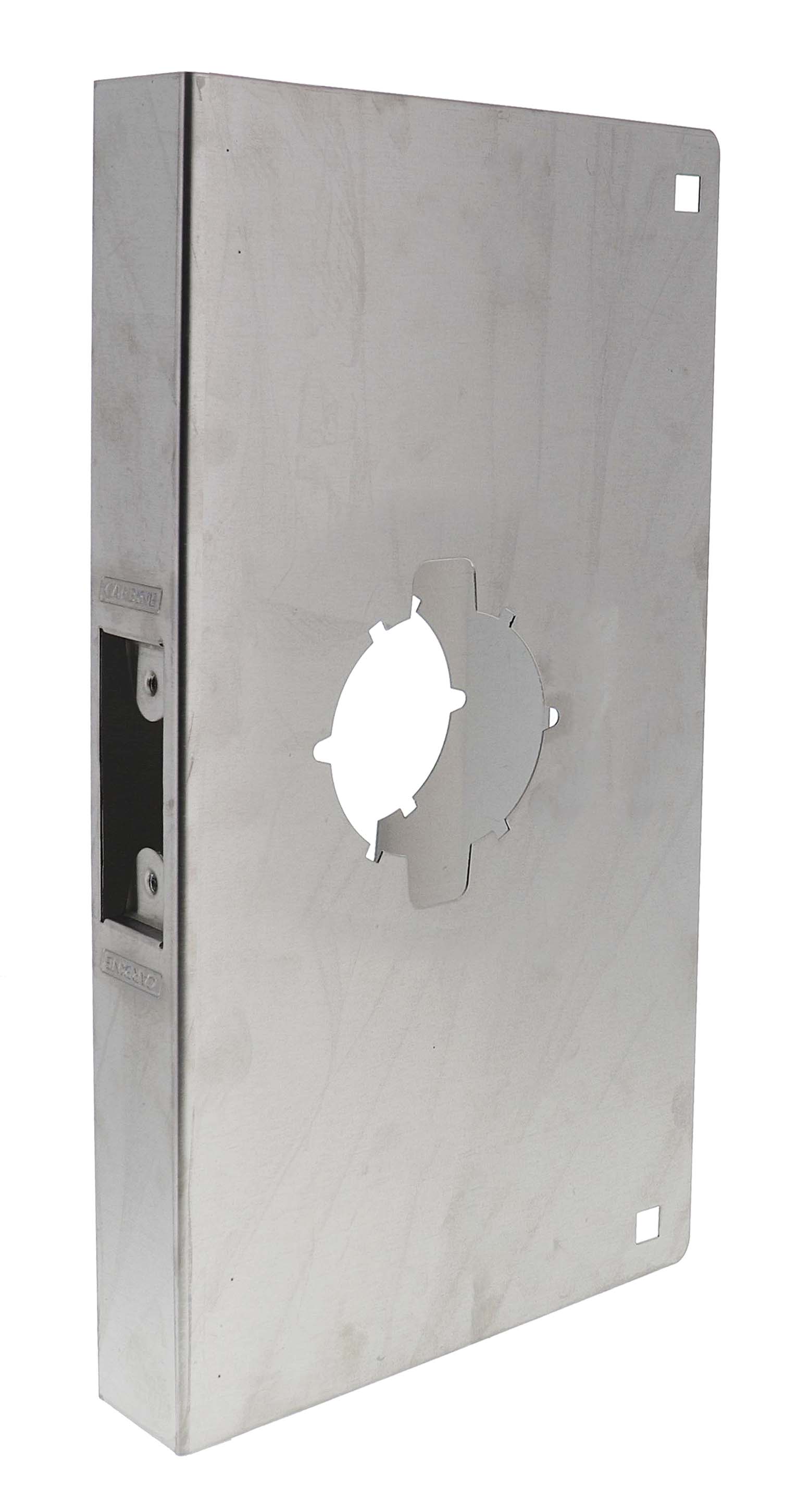 Carbine DS6-7-32 Lockset Door Saver Plate, Suits 32MM Door, 60-70mm backset, 280MM X 130MM X 0.7MM, Stainless Steel