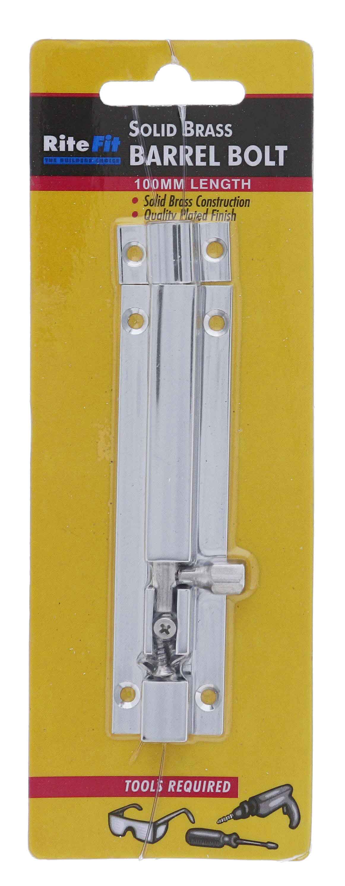 Lenlok HBB, security Barrel Bolt, 100MM, in display pack – Harry's Door ...