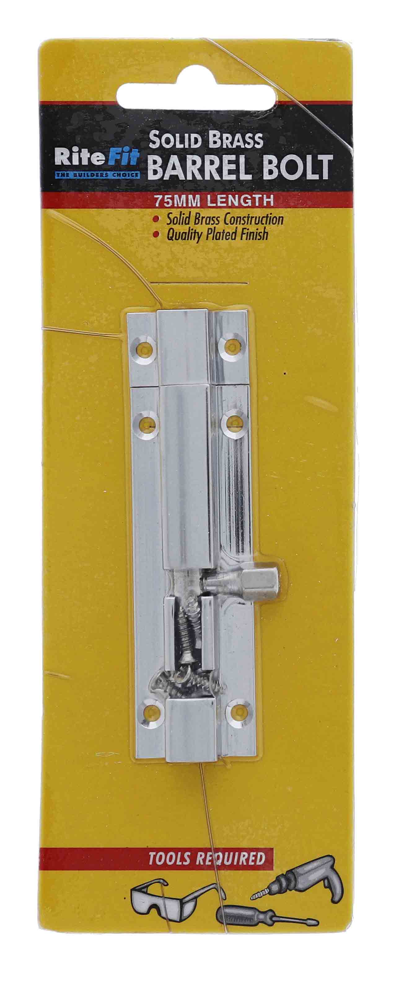 Lenlok HBB, Barrel Bolt, 75MM, Display Pack,