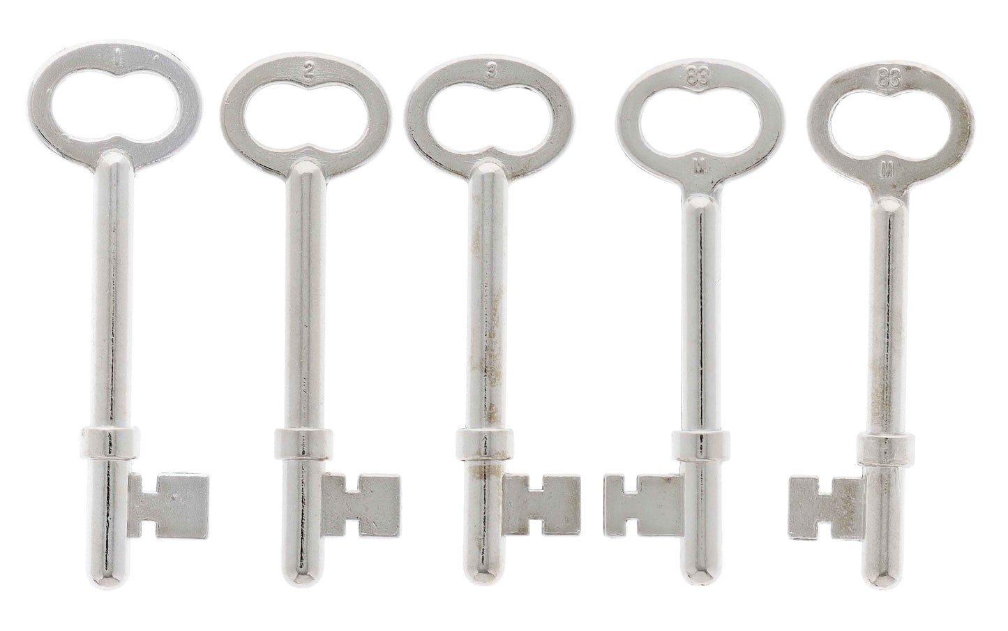 Lane 1-5 Set of 5 Precut Pin Key, suits Lane 83m Mortice Lock