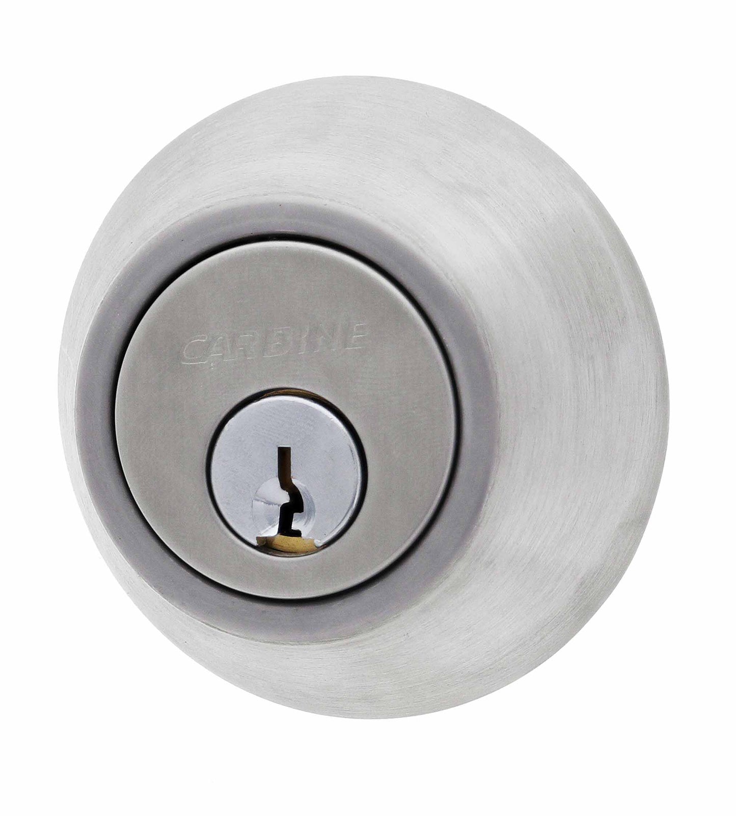 Carbine LB Residential Series Standard Double Cylinder Deadbolt, 60-70mm backset, C4 Keyed to Differ , Boxed, Satin Stainless Steel
