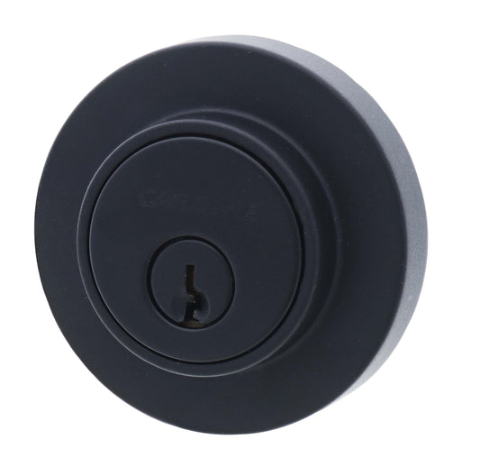 Carbine LB Residential Series Low profile Cylinder and Turn Deadbolt, 60-70mm backset, C4 Keyed to Differ , Boxed, Matte Black