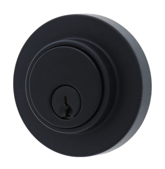 Carbine LB Residential Series Low profile Double Cylinder Deadbolt, 60-70mm backset, C4 Keyed to Differ , Boxed, Matte Black