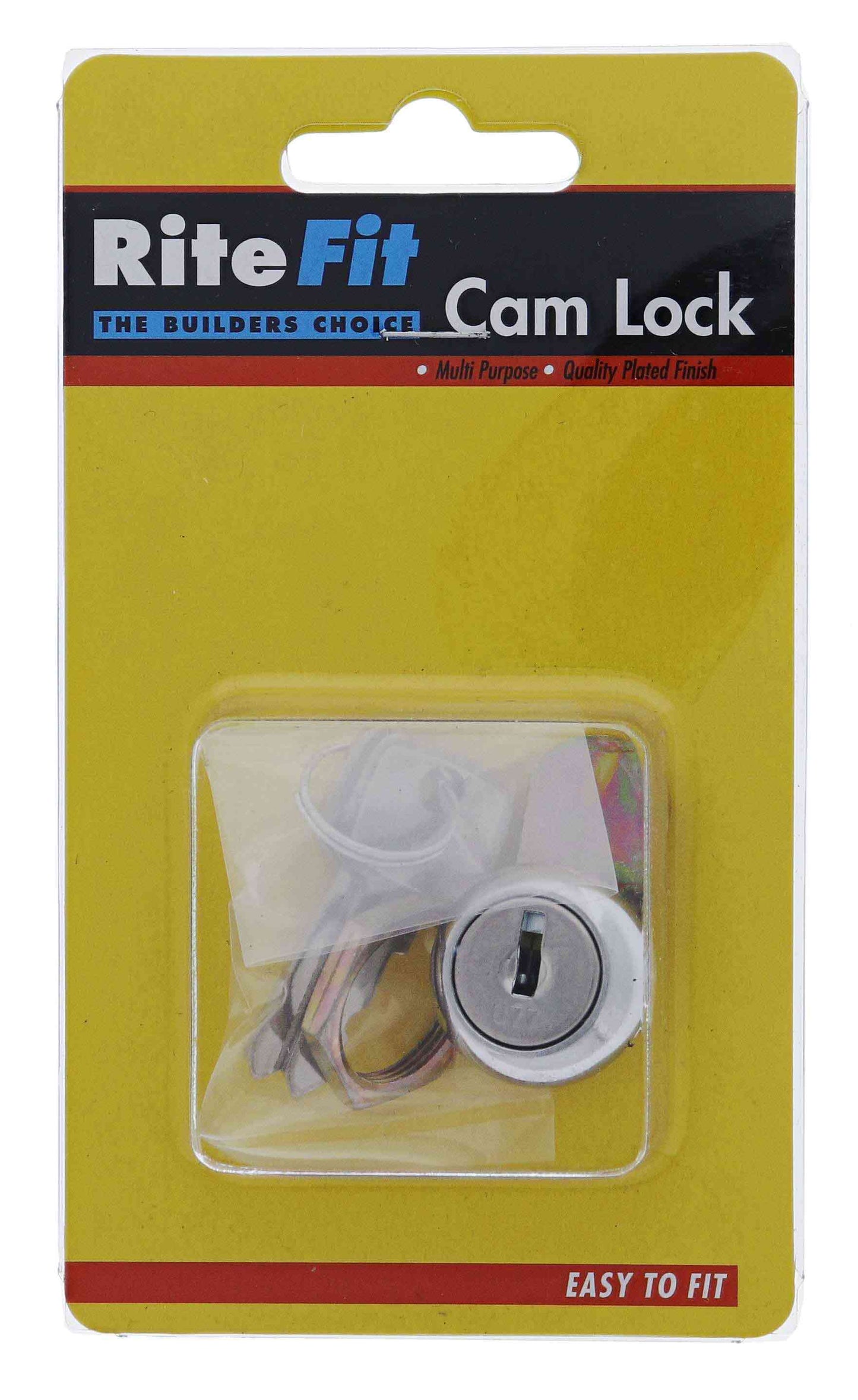 Lenlok LF16 11MM Round Face Mastered Cam Lock, 27mm cam, Keyed to Differ , Display Pack