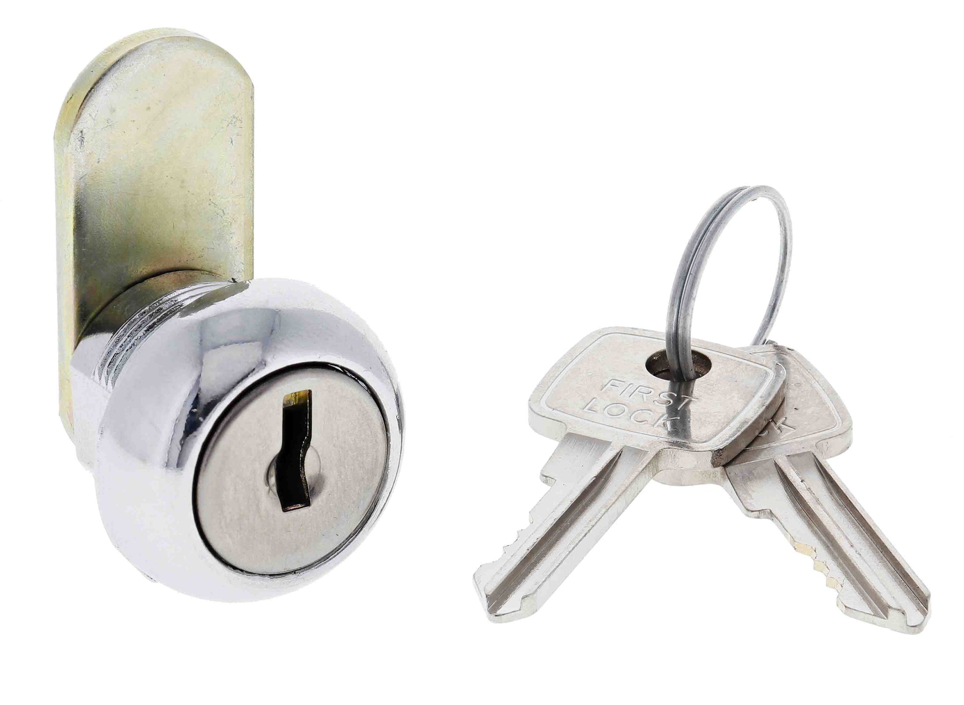 Lenlok LF16 11MM Round Face Non-mastered Non-stamped Cam Lock, 27mm cam, Keyed to Differ ,