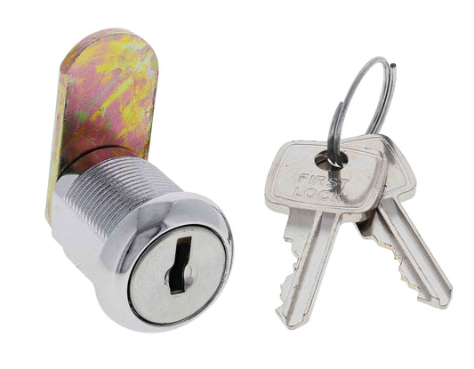 Lenlok LF16 19MM Round Face Non-mastered Non-stamped Cam Lock, 27mm cam, Keyed to Differ ,