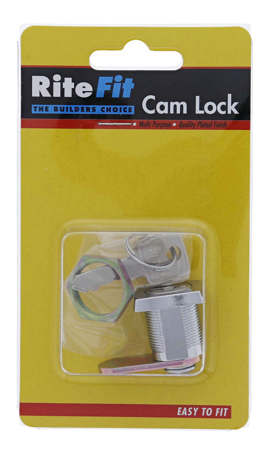 Lenlok LF16 19MM Square Face Mastered Cam Lock, 27mm cam, Keyed to Differ , Display Pack