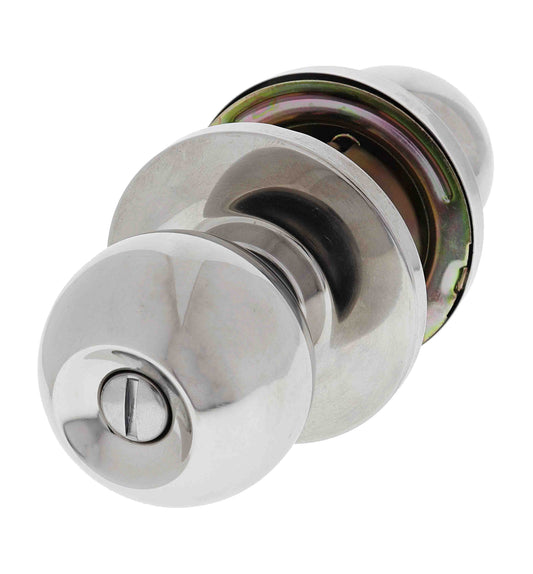 Carbine Epsom 3000 Cylindrical Privacy set with 70mm backset, featuring a polished stainless steel finish for durability and style.