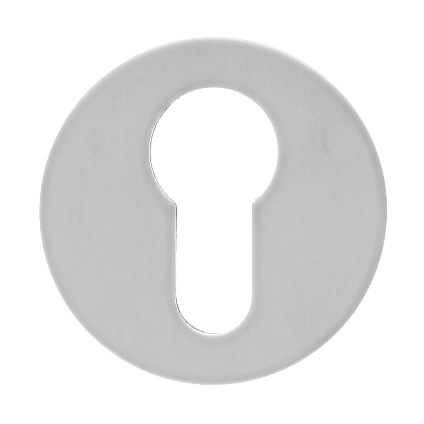 Souber RE2, Round Adhesive Escutcheon Suits Euro Cylinder, 47.5mm, Stainless Steel