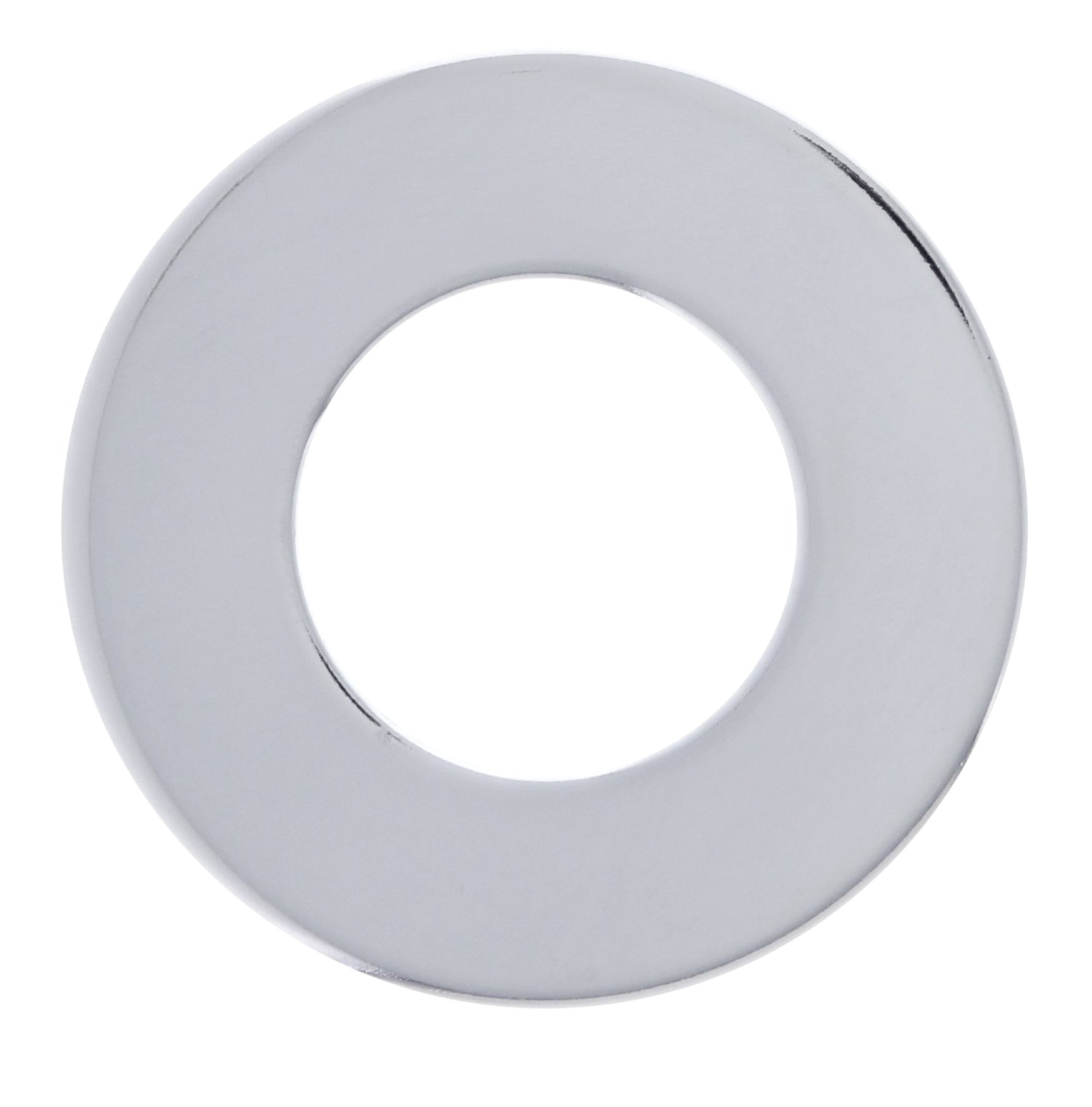 Souber RR1, Round Plate Escutcheon Suits 201 Cylinder, 60mm, Satin Chrome