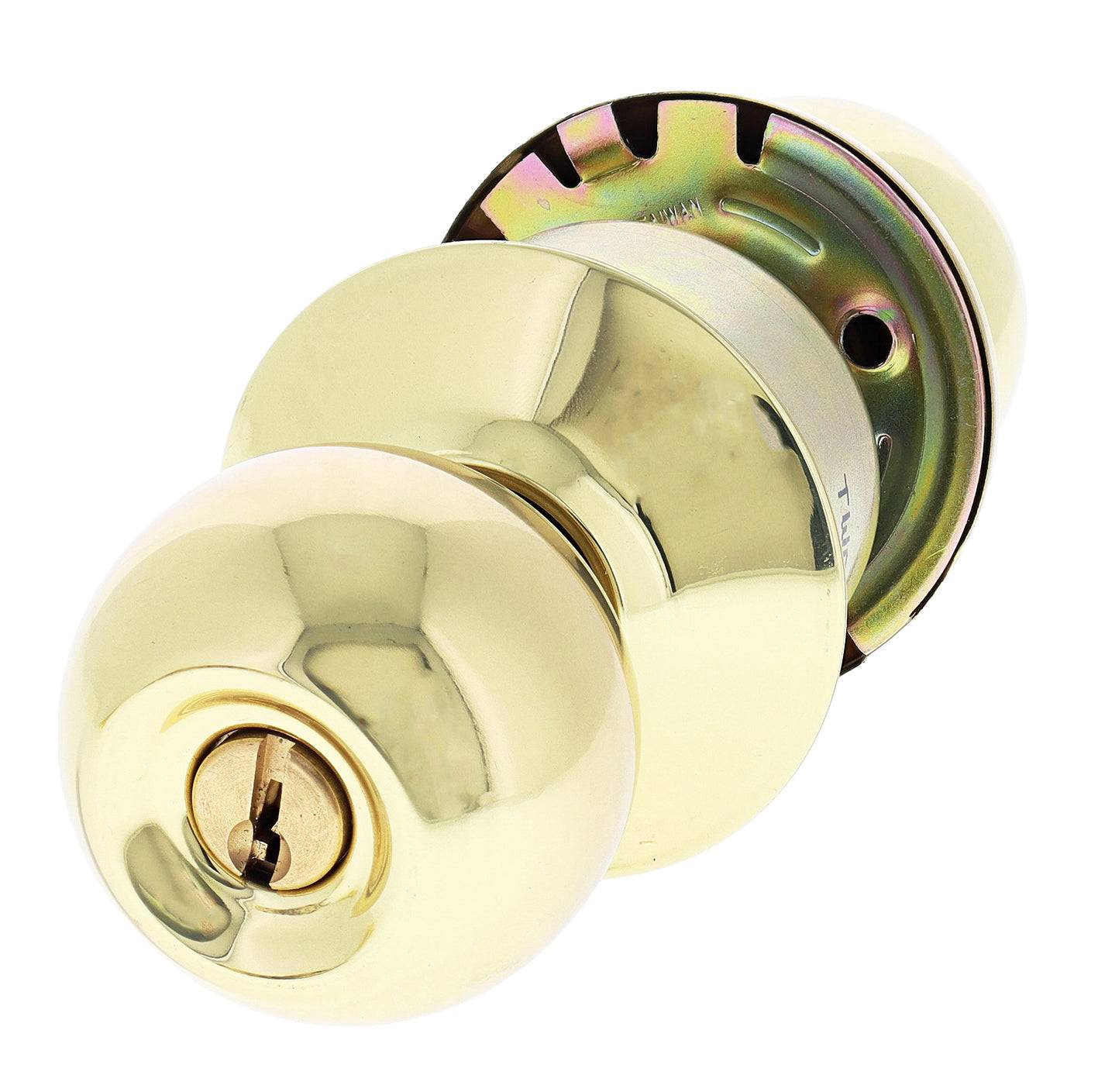 Carbine Aintree SC9000 Cylindrical Entrance set, TES5 Keyed to Differ , Boxed, Polished Brass