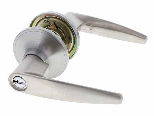 Carbine Kingston SL7000 Tiebolt Standard Entrance Lever set, TES5 Keyed to Differ, Boxed, Stainless Steel