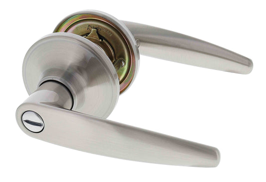 Carbine Kingston SL7000 Tiebolt Standard Privacy Lever set, , Boxed, Satin Nickel