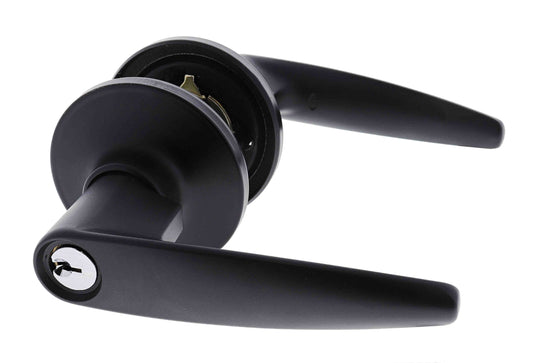 Carbine Kingston SL7000 Tiebolt Standard Entrance Lever set, C4 Keyed to Differ, Boxed, Matte Black