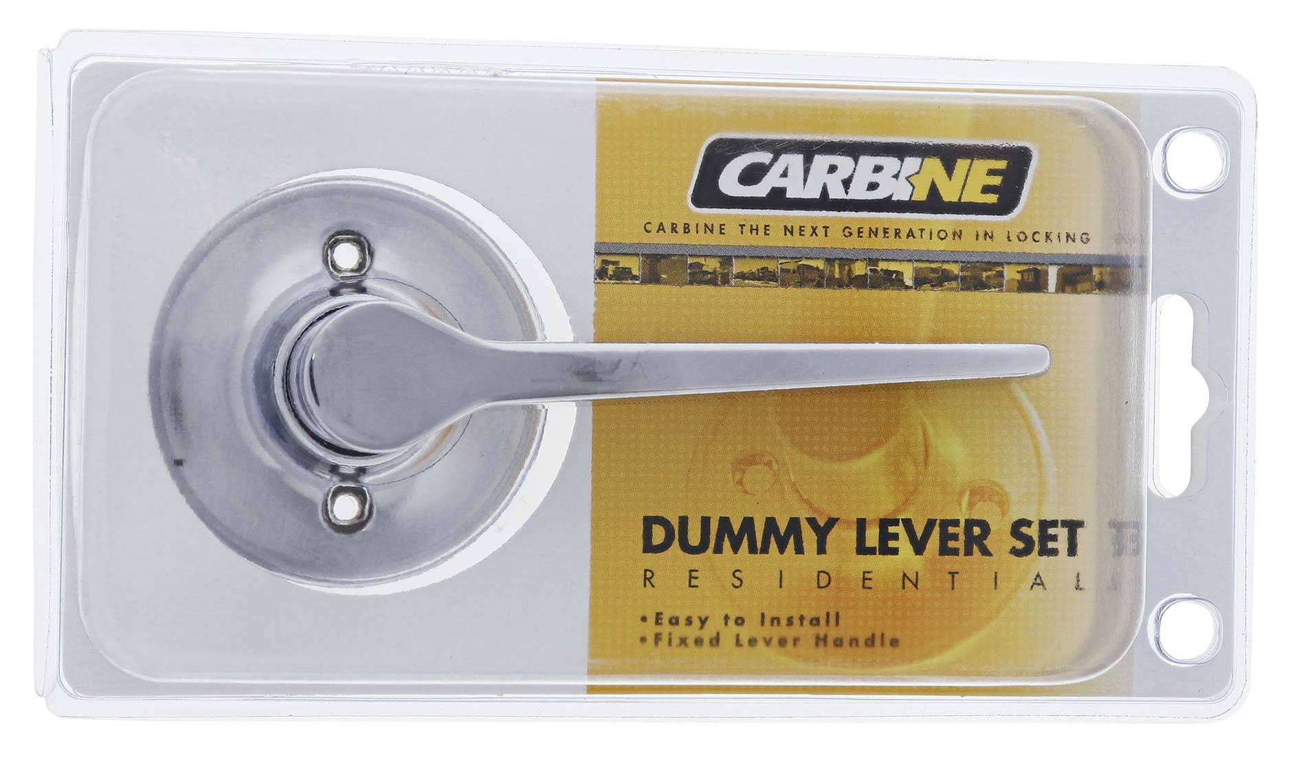 Carbine Diva SL9000 Tiebolt Dummy Lever set, Display Pack, Chrome Plate